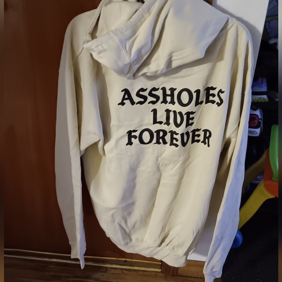Assholes Live Forever Hoodie XL NWT - Picture 2 of 3